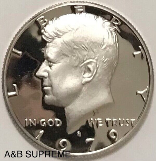 1979 S Kennedy Half Dollar Gem Cameo Clad Proof