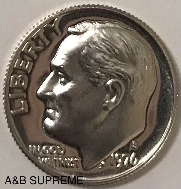 1976 S Roosevelt Dime Gem Proof