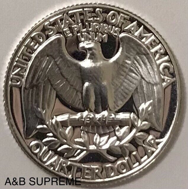 1964 Washington Quarter Gem Proof 90% Silver