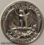 1964 Washington Quarter Gem Proof 90% Silver