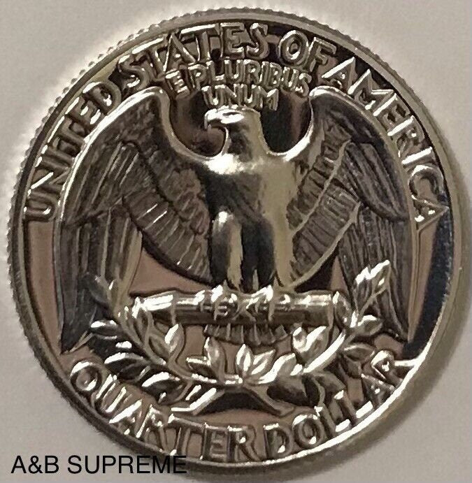 1964 Washington Quarter Gem Proof 90% Silver