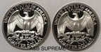 1979 S Washington Quarter Dollar Type 1 and 2 Filled & Clear S Clad Gem Proof