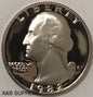 1982 S Washington Quarter Dollar Clad Gem Proof