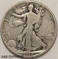 1918 Walking Liberty Half Dollar Very Good VG 90% Silver