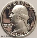 1976 S Washington Quarter Dollar 40% Silver Gem Proof Bicentennial