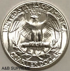 1946 P* Washington Quarter Superb Gem Bu MS* Fresh From Original Roll*