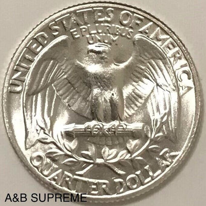 1944 P* Washington Quarter Superb Gem Bu MS* Fresh From Original Roll*