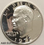 1972 S Eisenhower Dollar 40% Silver Superb Gem Cameo Proof