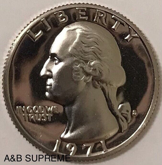 1971 S Washington Quarter Dollar Clad Gem Proof