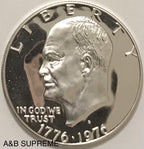 20) 1976 S Eisenhower Dollar Roll 40% Silver Gem Cameo Proof Bicentennial