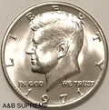 1971 Kennedy Half Dollar Gem Bu Uncirculated