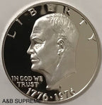 20) 1976 S Eisenhower Dollar Roll 40% Silver Gem Cameo Proof Bicentennial