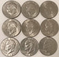 Eisenhower Dollars 9 Coins Per Lot Grab Bag