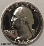 1968 S Washington Quarter Dollar Clad Gem Proof