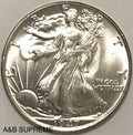 1947 Walking Liberty Half Dollar Gem Bu Uncirculated 90% Silver