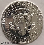 1964 Kennedy Half Dollar Cameo Superb Gem Proof 90% Silver