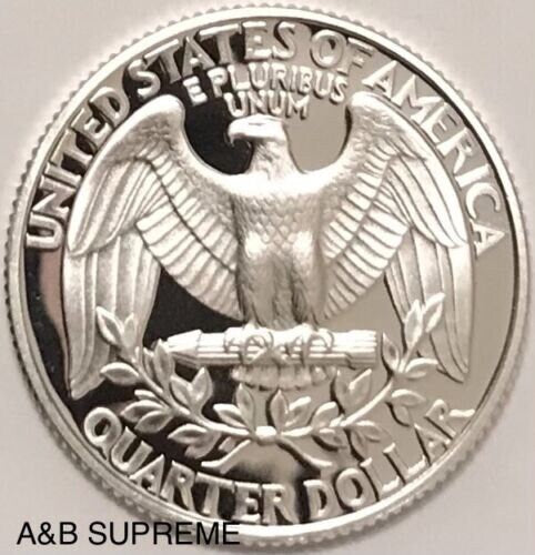 1993 S Washington Quarter Dollar Deep Cameo Gem Proof 90% Silver