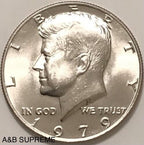 1979 Kennedy Half Dollar Gem Bu Uncirculated