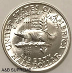 1936 Wisconsin Commemorative Half Dollar Superb Gem Bu Uncirculated 90% Silver