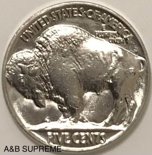 1936 Indian Head Buffalo Nickel Gem Bu Uncirculated