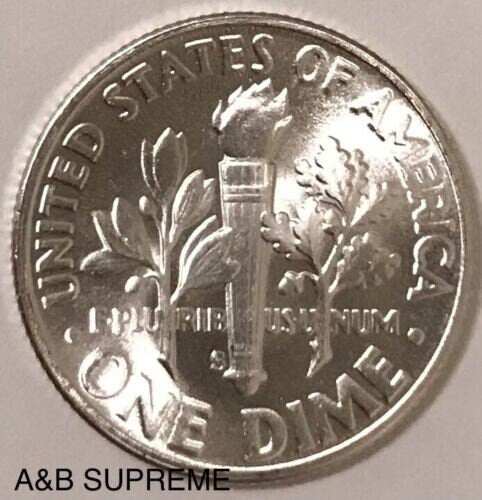 1946 S Roosevelt Dime Gem Bu Uncirculated 90% Silver