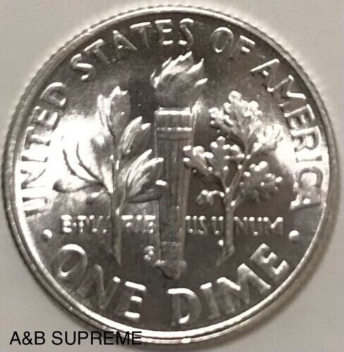 1947 S Roosevelt Dime Gem Bu Uncirculated 90% Silver