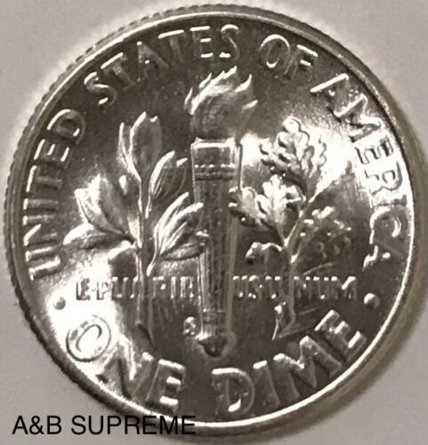 25) 1953 S Roosevelt Dime Roll Gem Bu Uncirculated 90% Silver