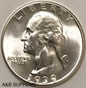 1939 D Washington Quarter Gem Bu Uncirculated 90% Silver