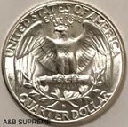 1939 D Washington Quarter Gem Bu Uncirculated 90% Silver
