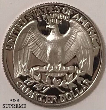 1979 S Washington Quarter Dollar Type 1 Filled S Clad Gem Proof