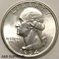 1934 Washington Quarter Gem Bu Uncirculated 90% Silver