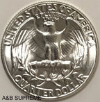 1954 Washington Quarter Gem Bu Uncirculated 90% Silver