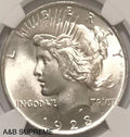 1923 Peace Dollar NGC MS 63 With Strong Mint Luster
