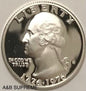 1976 S Washington Quarter Dollar 40% Silver Gem Proof Bicentennial