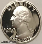 1976 S Washington Quarter Dollar 40% Silver Gem Proof Bicentennial
