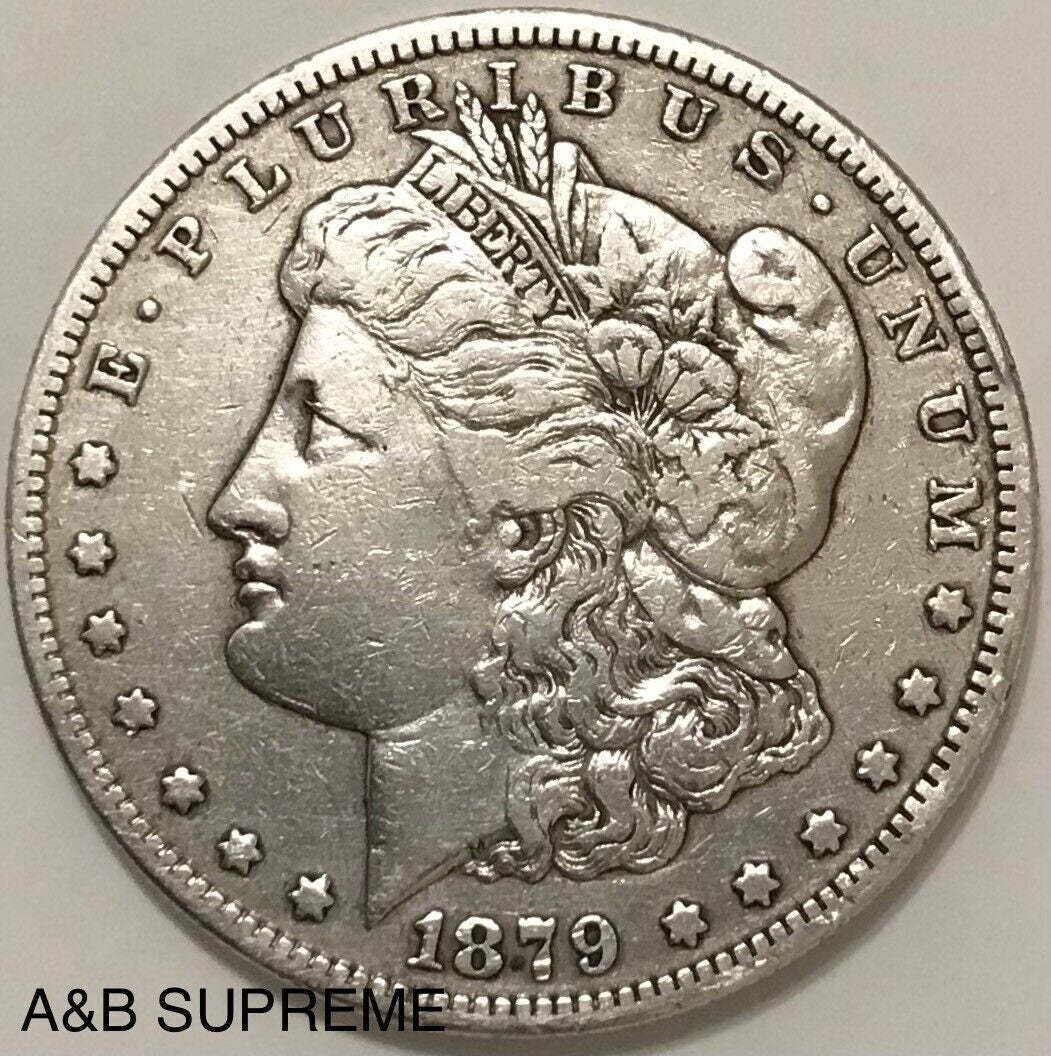 1879 S Morgan Dollar VF-XF Very Fine-Extremely Fine