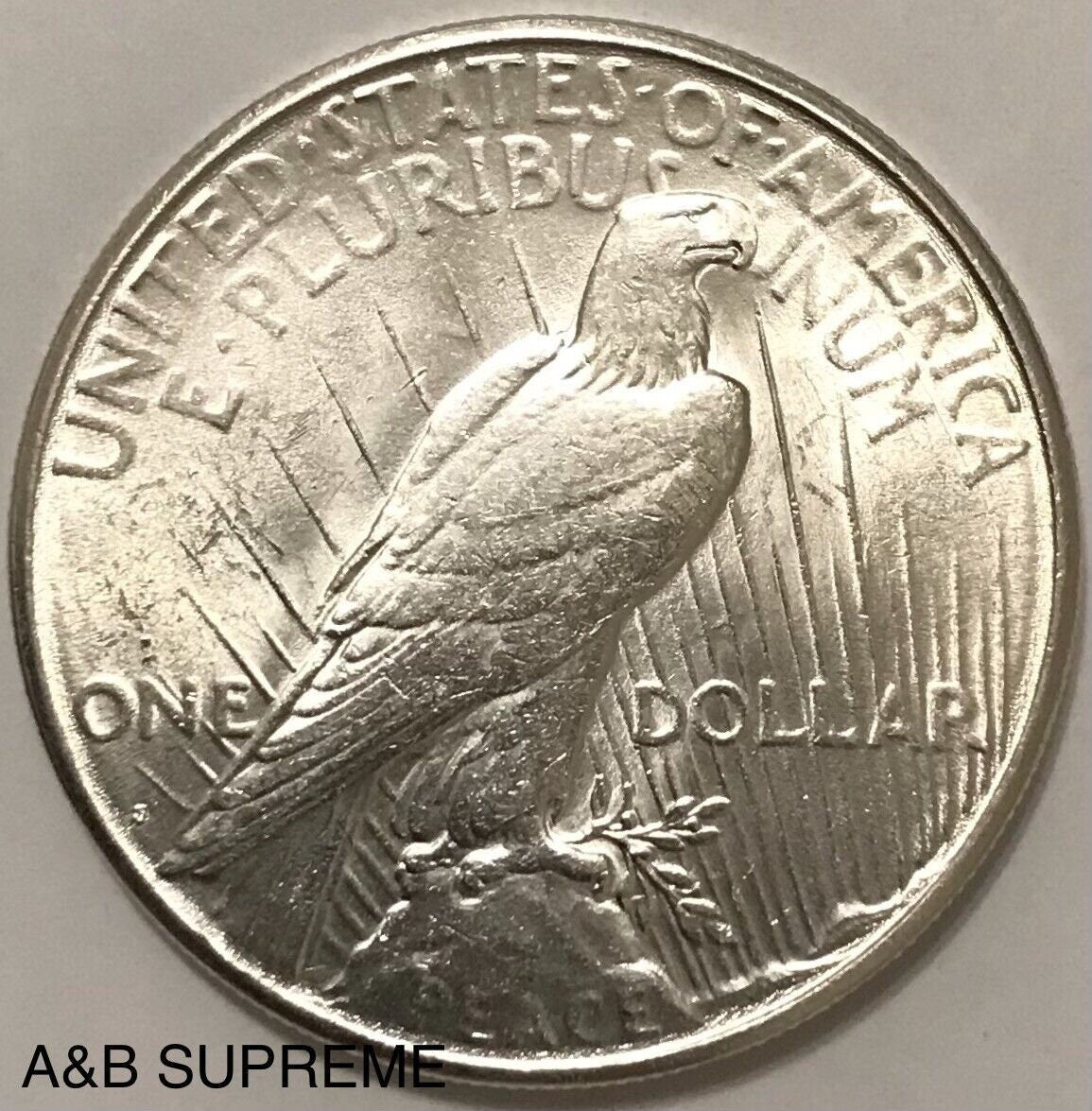 1923 S Peace Dollar Bu Brilliant Uncirculated 90% Silver