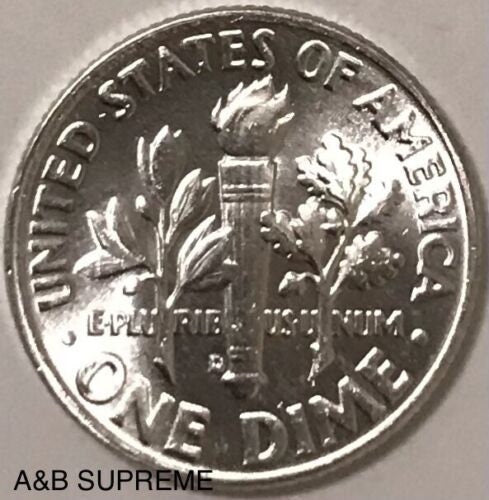 25) 1954 D Roosevelt Dime Roll Gem Bu Uncirculated 90% Silver