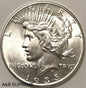 1935 Peace Dollar Strong Mint Luster Gem Bu Uncirculated 90% Silver