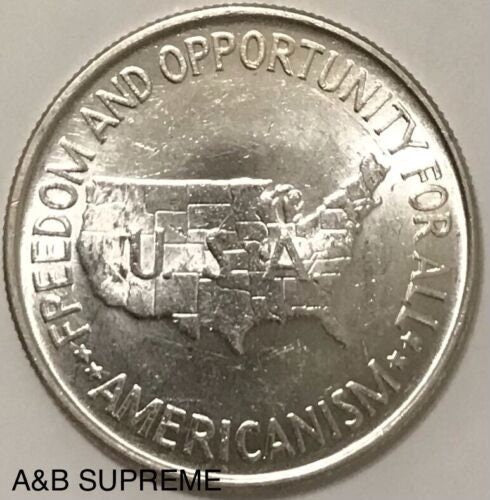 1951 Washington Carver Commemorative Half Dollar Gem Bu Uncirculated 90% Silver