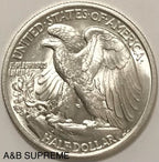 1935 Walking Liberty Half Dollar Gem Bu Uncirculated 90% Silver