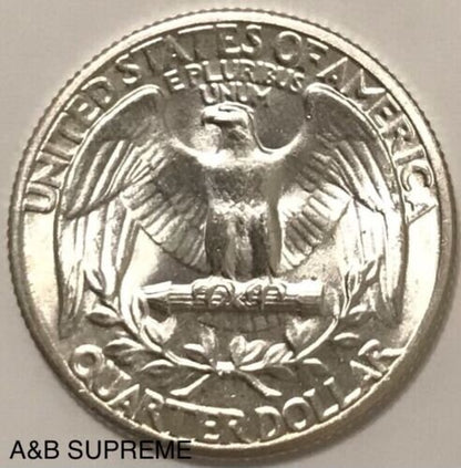 1936 Washington Quarter Gem Bu Uncirculated 90% Silver