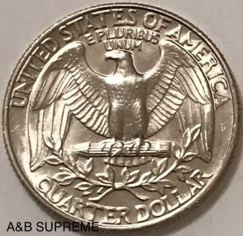 1987 D Washington Quarter Dollar Gem Bu Uncirculated