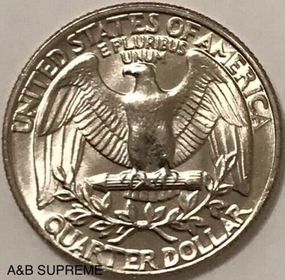 1988 D Washington Quarter Dollar Gem Bu Uncirculated
