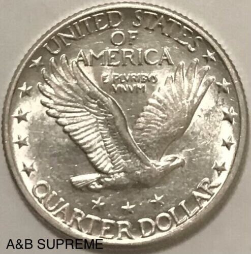 1929 Standing Liberty Quarter Gem Bu Uncirculated 90% Silver