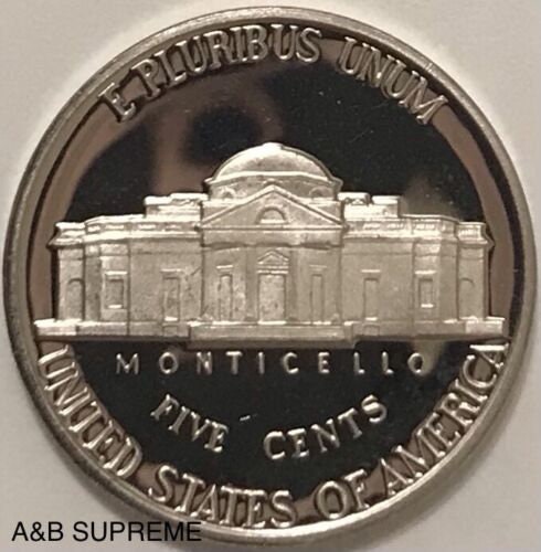 1979 S Jefferson Nickel Type 1 Deep Cameo Gem Proof Full Steps