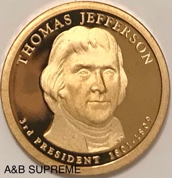 1) Random 2007-2009 S Presidential Dollar Superb Deep Cameo Gem Proof