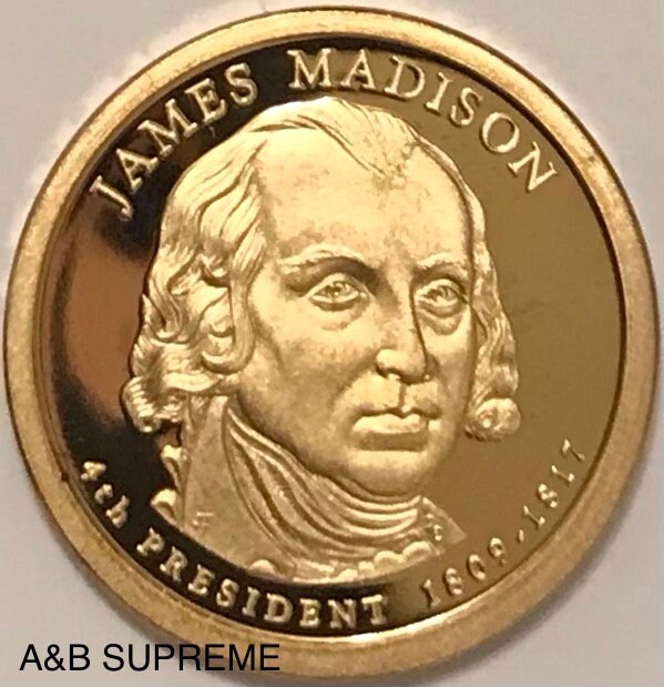 1) Random 2007-2009 S Presidential Dollar Superb Deep Cameo Gem Proof