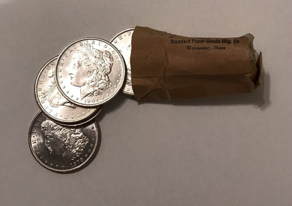 1904 O Morgan Dollar From OBW Estate Roll Choice-Gem Bu Uncirculated 90% Silver