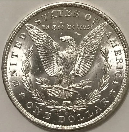 1885 O Morgan Dollar From OBW Estate Roll Choice-Gem Bu Uncirculated 90% Silver